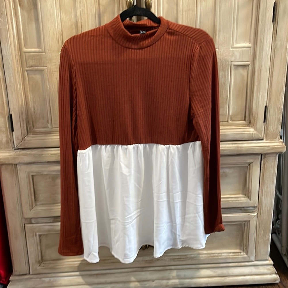 Shein Sweater Blouse Maternity NWOT